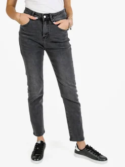 Farfallina Jeans donna regular fit push up - grigio scuro