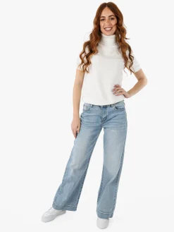 Farfallina Jeans donna wide leg - jeans