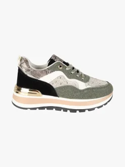 Fashion&Bella Sneakers donna multicolore con strass