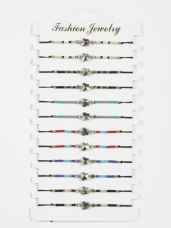 Fashion Jewelry Bracciale in corda con perline