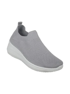 Fashion Sneakers donna slip on con zeppa