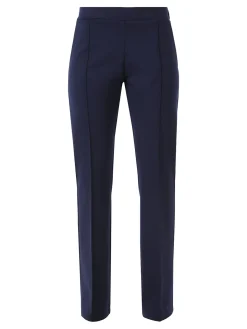 Fast Fashion Completo elegante da donna con blazer e pantaloni con finale a zampa - blu