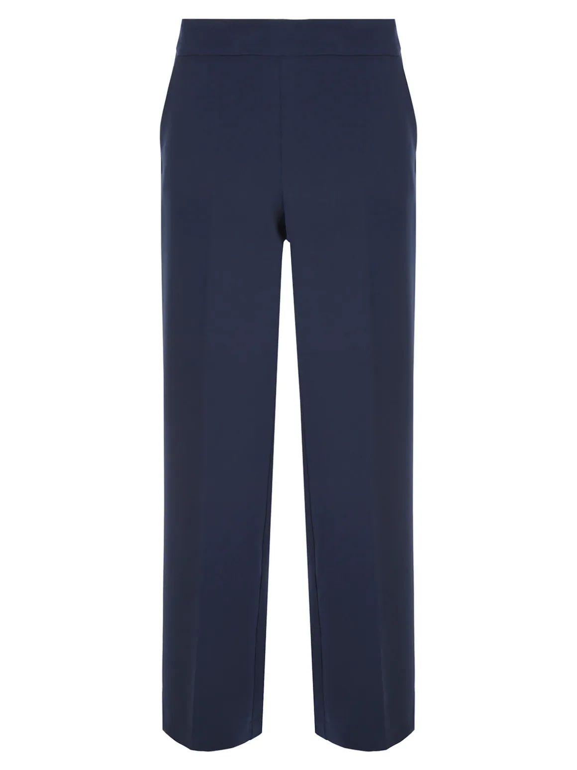 Fast Fashion Completo elegante da donna con blazer e pantaloni a gamba larga - blu