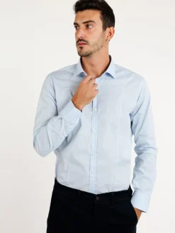 Fb Camicia slim stretch da uomo