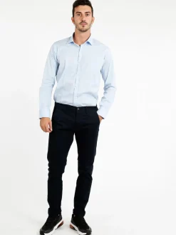 Fb Camicia slim stretch da uomo