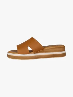 Feeling Ciabatte donna con platform - cuoio