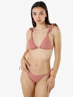 Fendian Bikini donna con coppe imbottite a triangolo e slip - nudo