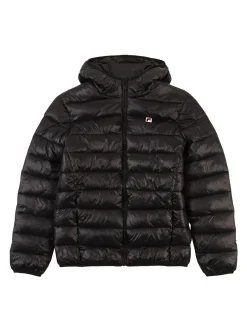 Fila Piumino da uomo con cappuccio - nero