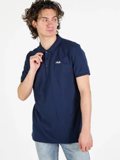 Fila Polo da uomo in cotone a maniche corte