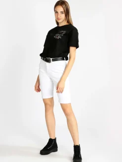 Fionina Jeans Bermuda donna in jeans