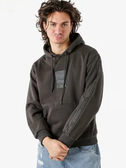 Flex Style Felpa da uomo con cappuccio - grigio scuro