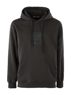 Flex Style Felpa da uomo con cappuccio - grigio scuro