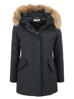 Flight Finery Giubbotto donna con cappuccio peloso