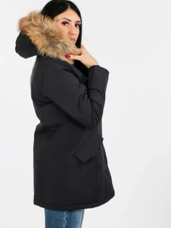 Flight Finery Giubbotto donna con cappuccio peloso