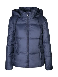 Flight Finery Giubbotto donna puffer con cappucio e zip