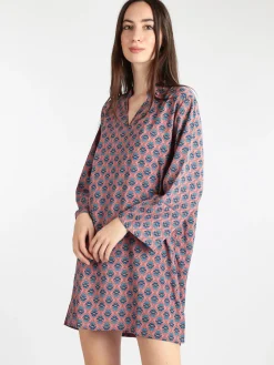 Flight Finery Maxi blusa donna con stampe
