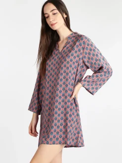 Flight Finery Maxi blusa donna con stampe