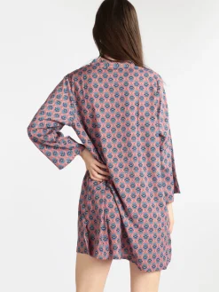 Flight Finery Maxi blusa donna con stampe