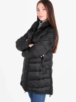 Flight Finery Piumino donna lungo imbottito taglie grandi