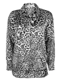 Forget Me Not Camicia donna animalier a maniche lunghe
