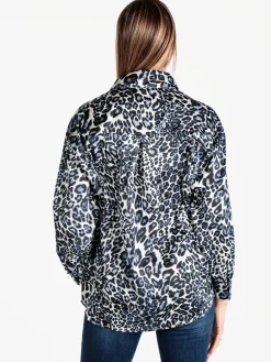 Forget Me Not Camicia donna animalier a maniche lunghe