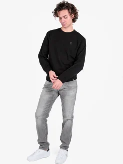 Frankie Malone Jeans da uomo grigio slim fit
