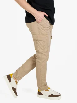 Frankie Malone Pantaloni cargo da uomo in cotone