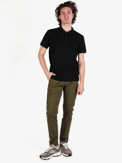 Frankie Malone Pantaloni cargo da uomo in cotone