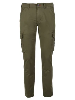Frankie Malone Pantaloni cargo da uomo in cotone