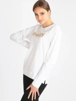 Freddy Felpa sportiva leggera da donna in cotone