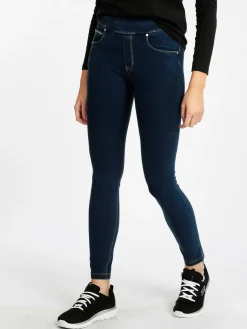 Freddy Jeggings donna con vita risvoltabile