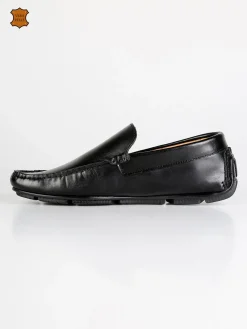 Freetime Mocassini neri in pelle