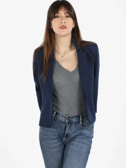 Frenetika Blazer donna elegante con maniche a 3/4
