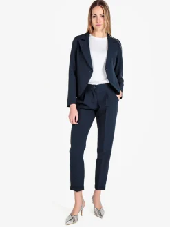 Frenetika Pantaloni classici da donna con risvolto