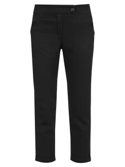 Frenetika Pantaloni classici da donna a gamba dritta con risvolto finale