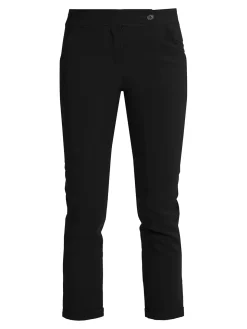 Frenetika Pantaloni cropped da donna con risvolto