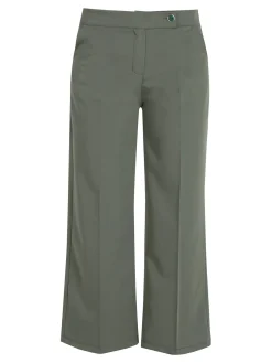 Frenetika Pantaloni da donna crop a palazzo