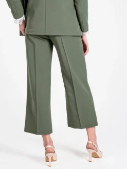Frenetika Pantaloni da donna crop a palazzo
