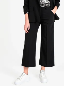 Frenetika Pantaloni da donna crop a palazzo