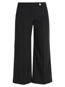 Frenetika Pantaloni da donna crop a palazzo