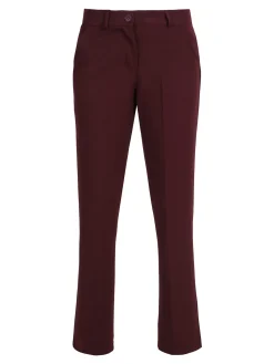Frenetika Pantaloni donna a zampa - bordeaux