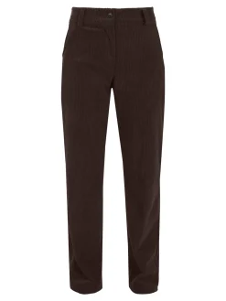 Frenetika Pantaloni donna in velluto a coste - moro
