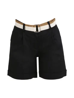Frenetika Shorts donna con risvolto e cintura