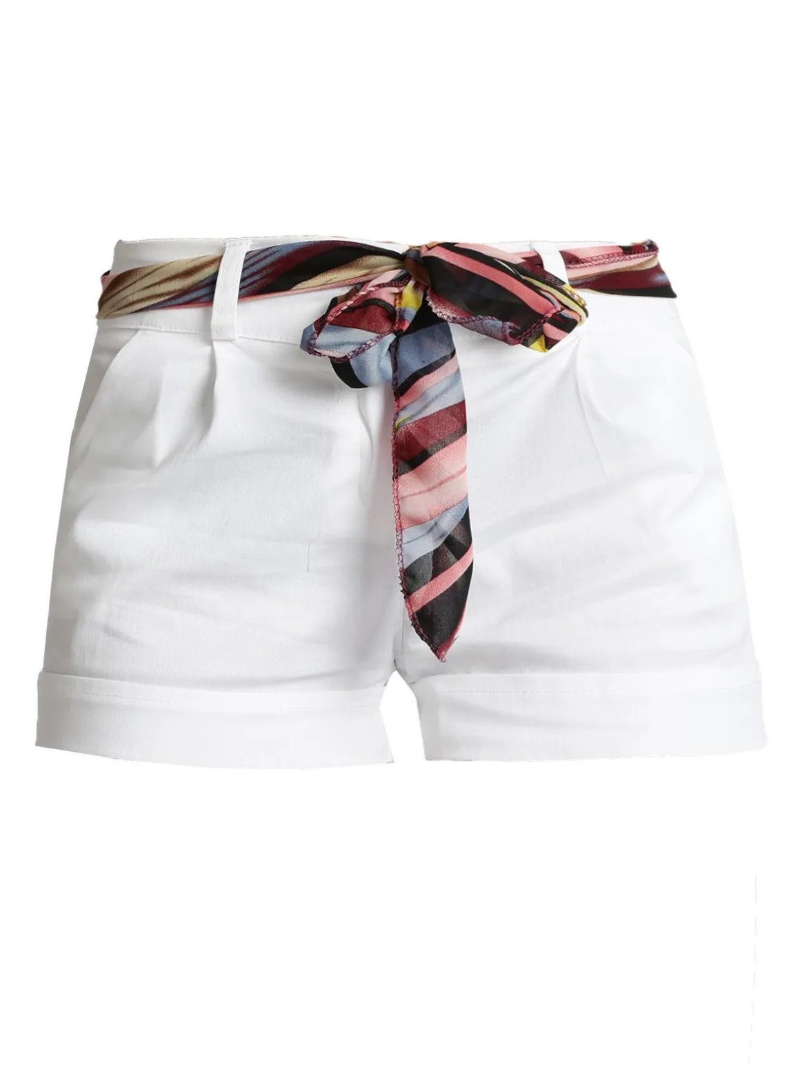 Frenetika Shorts in cotone con risvolti