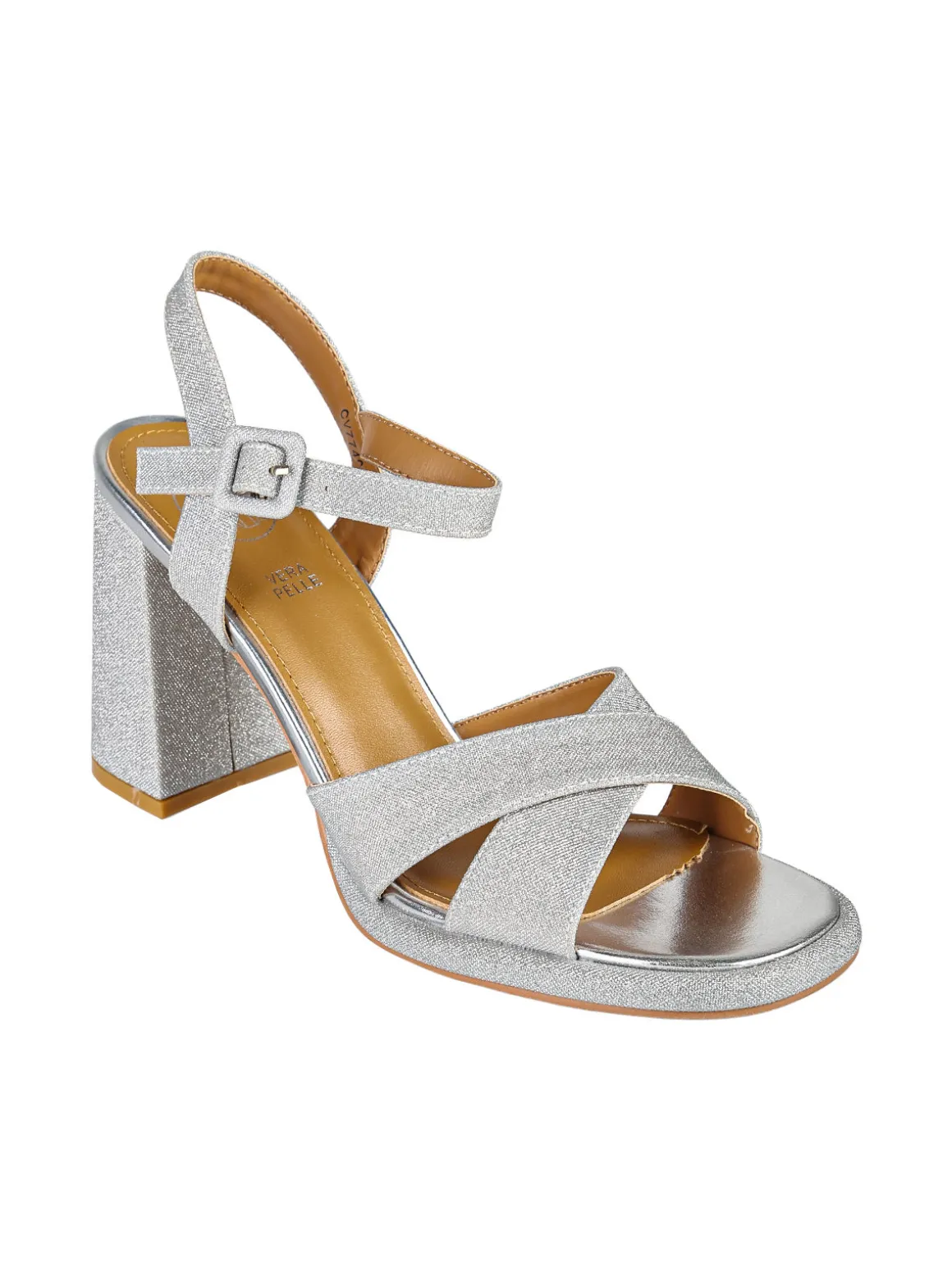 Galia Sandali donna brillantinati con tacco
