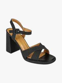 Galia Sandali donna brillantinati con tacco