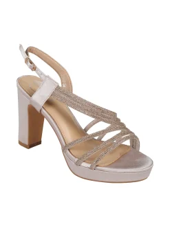 Galia Sandali donna con tacco e plateau