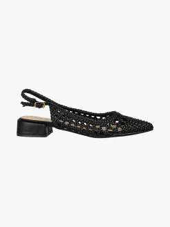 Galia Slingback donna a punta effetto corda
