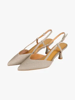 Galia Slingback donna glitterate a punta
