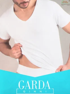 Garda T-shirt intima uomo scollo a V